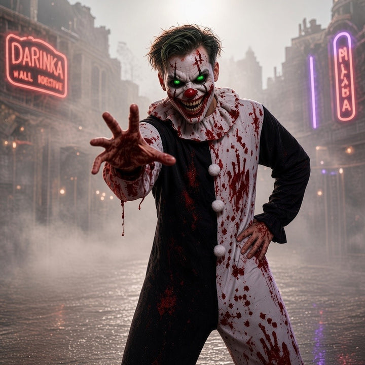 Disfraz Payaso Sangriento- Halloween y Terror