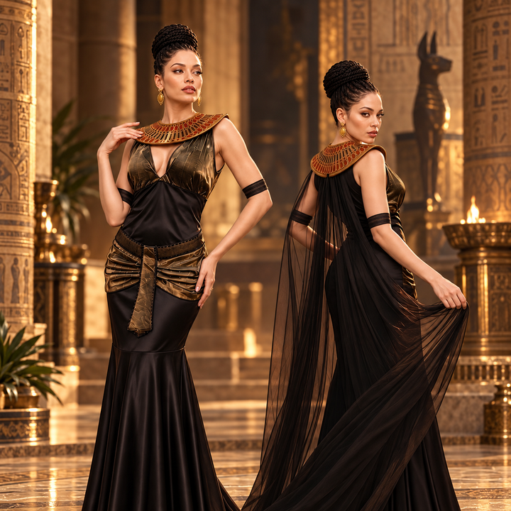 Cleopatra de Medianoche · Disfraz Halloween · Ref. 21206