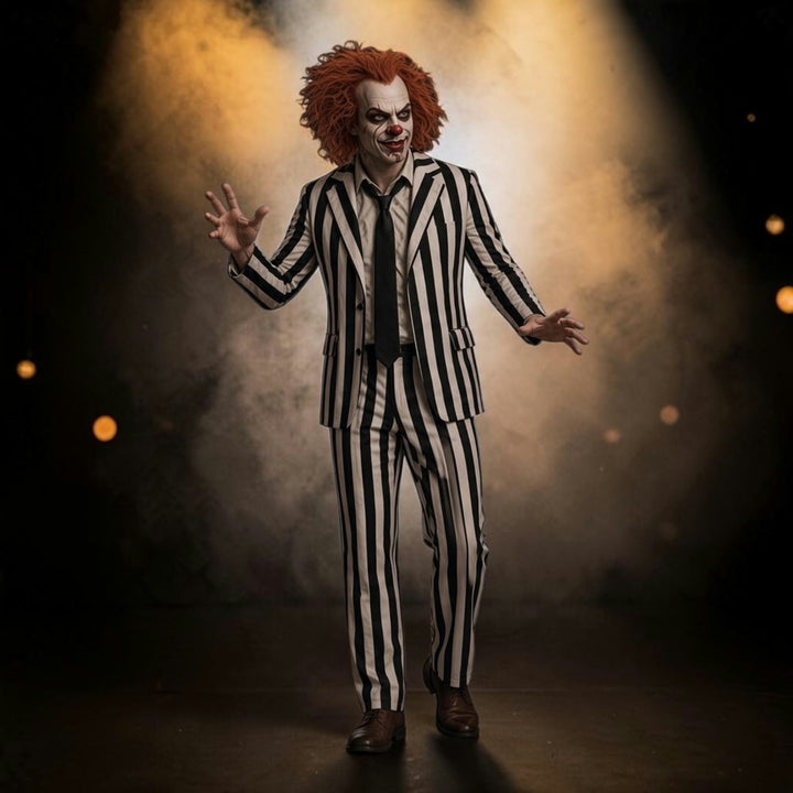 Disfraz de Beetlejuice · Caos a Rayas