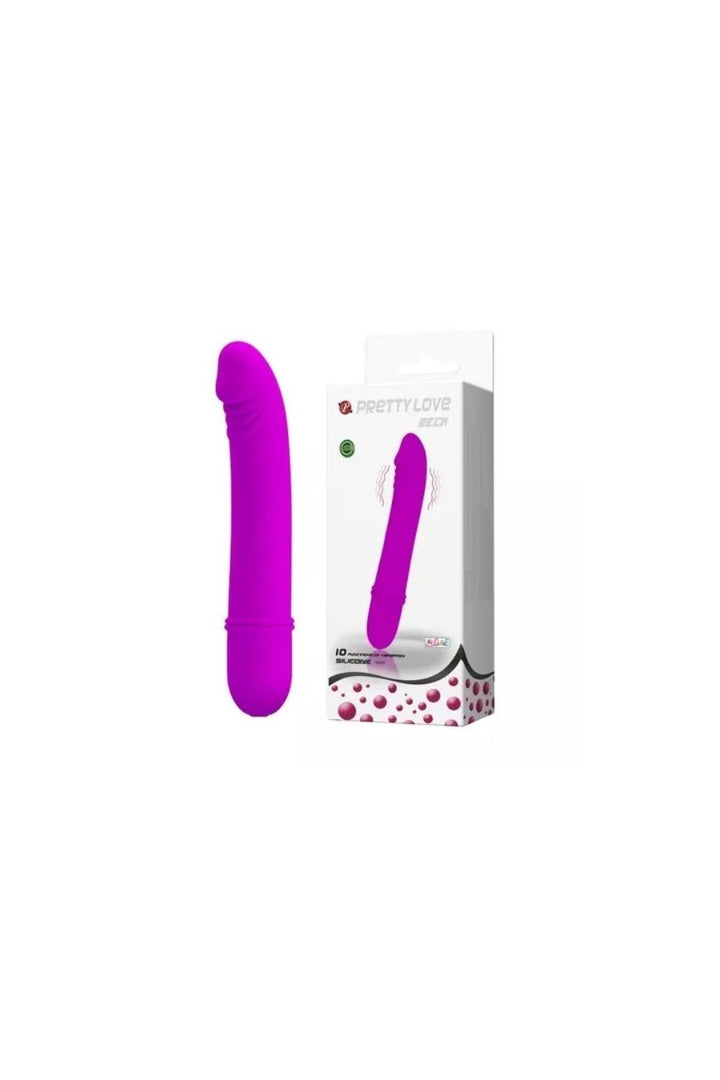 Pretty Love Beck vibrador compacto color lila