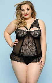 Noir Envolvente Plus – lencería talla plus Lencerías Darinka