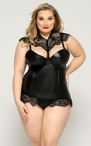 Curvas en Negro – lencería talla plus Lencerías Darinka