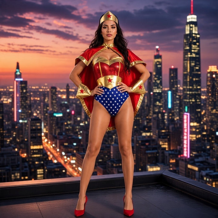 Disfraz de Superheroína · Heroína Escarlata