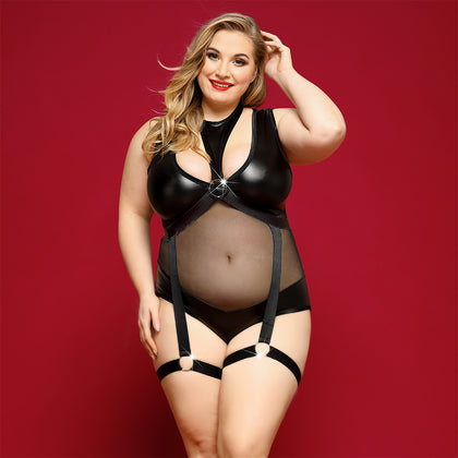 Noir Intenso Plus – body talla plus Lencerías Darinka