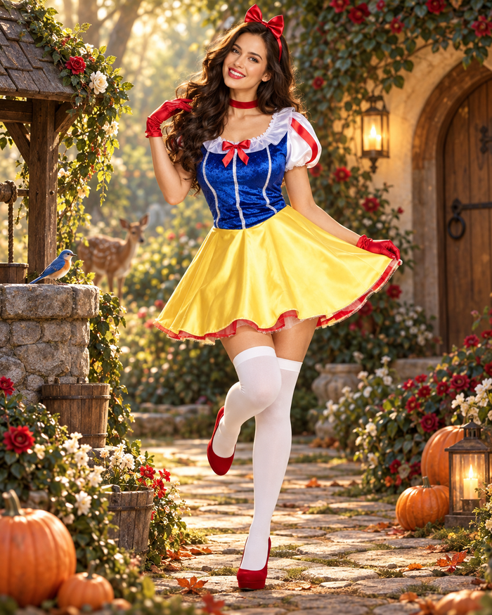 Princesa del Bosque – disfraz Halloween Lencerías Darinka