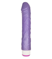 Vibrador realista multivelocidad morado