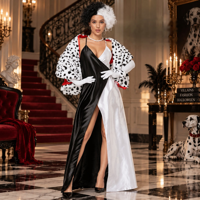 Villana de Pasarela – disfraz Halloween Lencerías Darinka